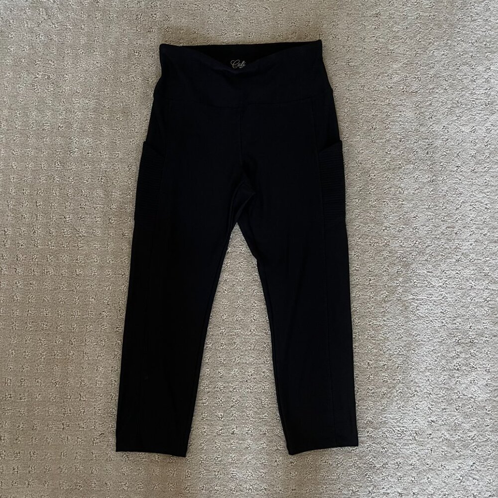cali active black leggings